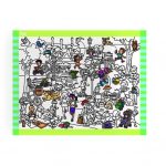 Seek & Find Sticker Pad Around Town