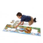 48 Piece Floor Puzzle Land Of Dinosaurs