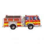 24 Piece Floor Puzzle Giant Fire Truck
