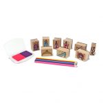 Wooden Stamp Set – Princesses