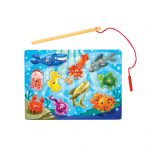 Wooden Magnetic Puzzle Game Fishing