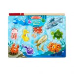 Wooden Magnetic Puzzle Game Fishing