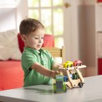 Car Carrier Truck & Cars Wooden Toy Set