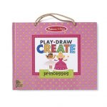 Natural Play: Play, Draw, Create Reusable Drawing & Magnet Kit – Princesses