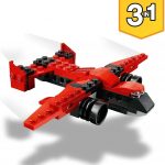 LEGO Creator 3in1 Sports Car – Hot Rod – Plane Building Set