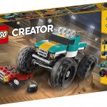 LEGO Creator 3in1 Monster Truck Demolition Car Toy – Muscle Car – Dragster Building Set