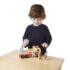 Classic Wooden Fire Truck Play Set