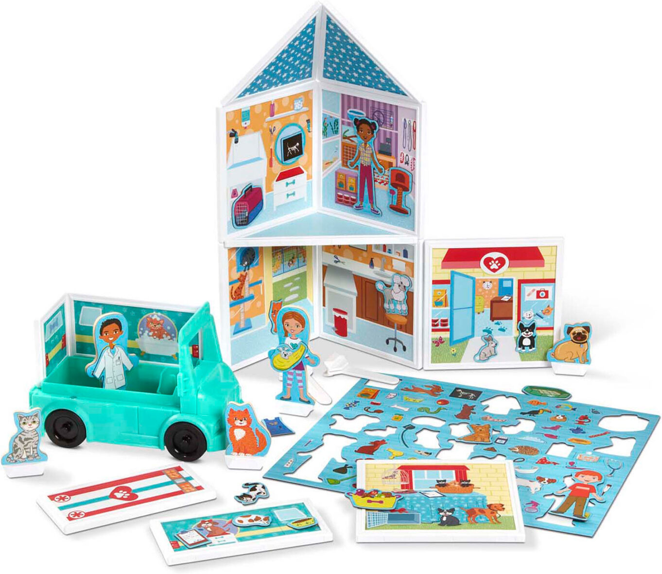 Magnetivity Magnetic Building Play Set – Pet Center