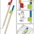 LEGO Coloured Pencils with Topper (12 pcs)