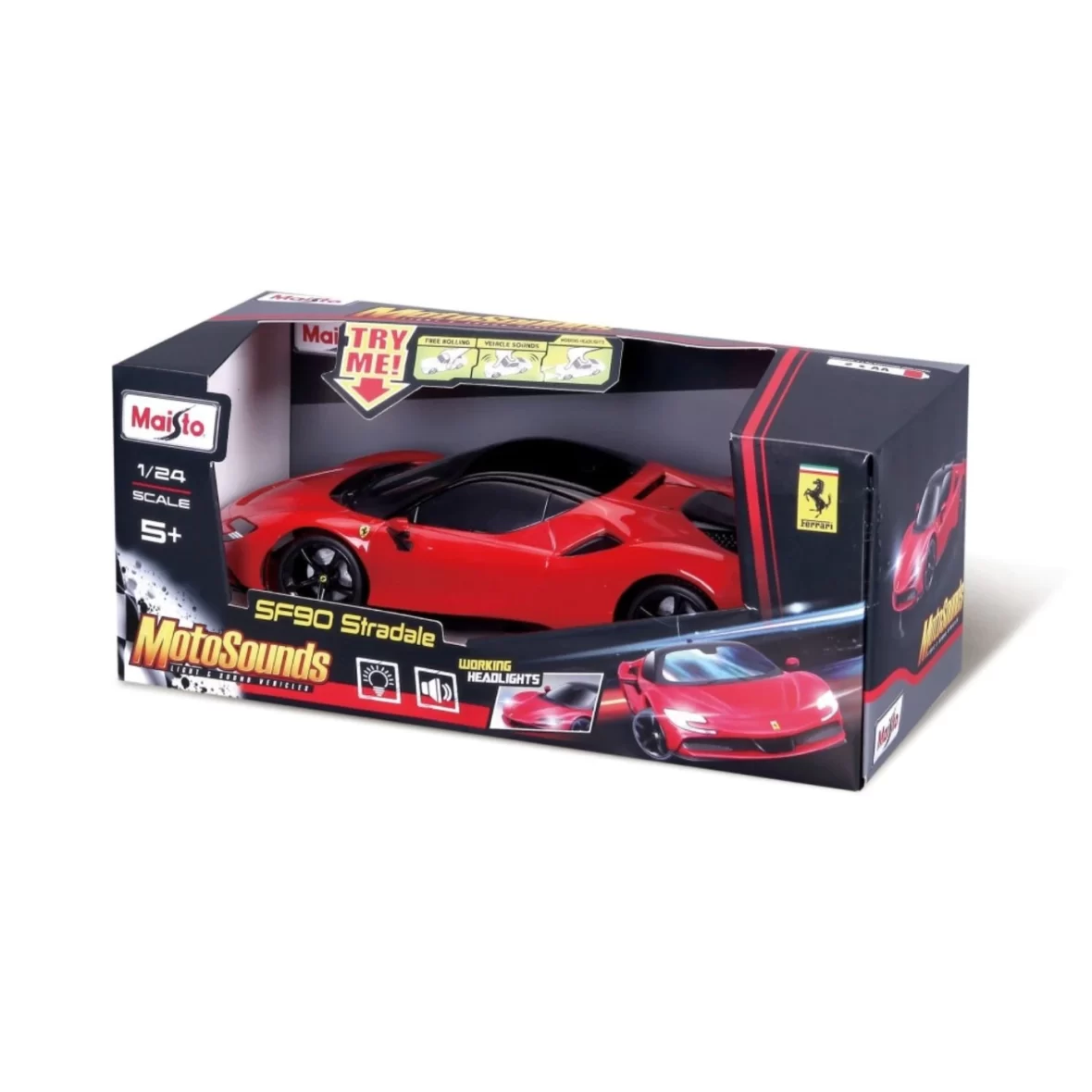 MaistoMotosoundsFerrariSF90Stradale124ScaleDiecastVehicle_1400x